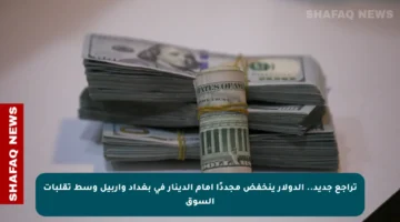 تراجع جديد.. الدولار ينخفض مجددًا أمام الدينار في بغداد وأربيل وسط تقلبات السوق